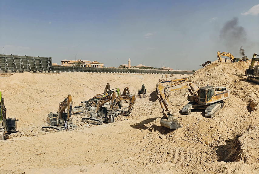 ACWA Power Building Excavation Works