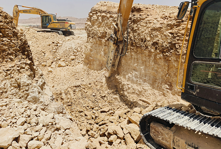 ACWA Power Building Excavation Works